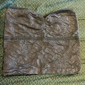 Strapless Floral Lace Top or Bandeau